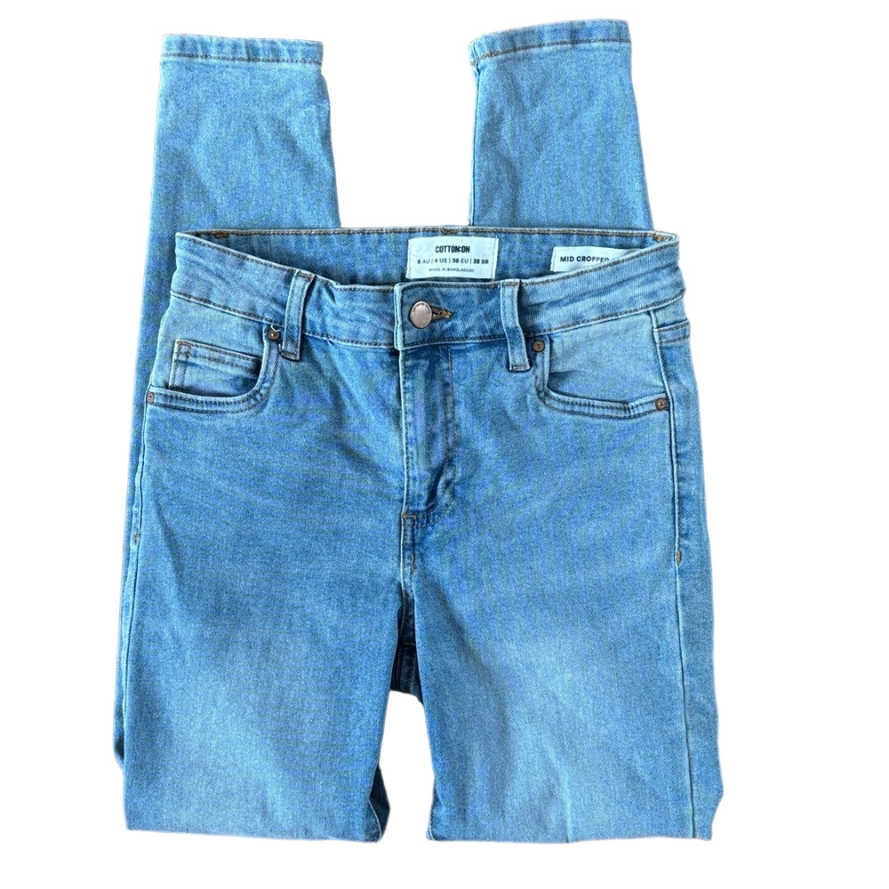 Cotton On Mid Cropped Skinny Jeans Woman’s size 4